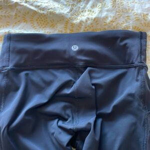 Lululemon Black Mesh Leggings